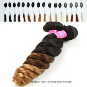 7A Unprocessed Indian Hair Weft 24&quot; Ombre Hair