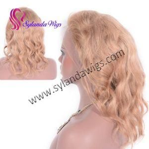 #27 Brazilian Remy Human Hair 6&quot;-26&quot; Handtied Full Lace Wigs Human Hair Wigs with Free Shipping