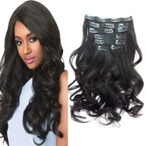 Brazilian Loose Wave Natural Black Clip-in 100% Human Hair