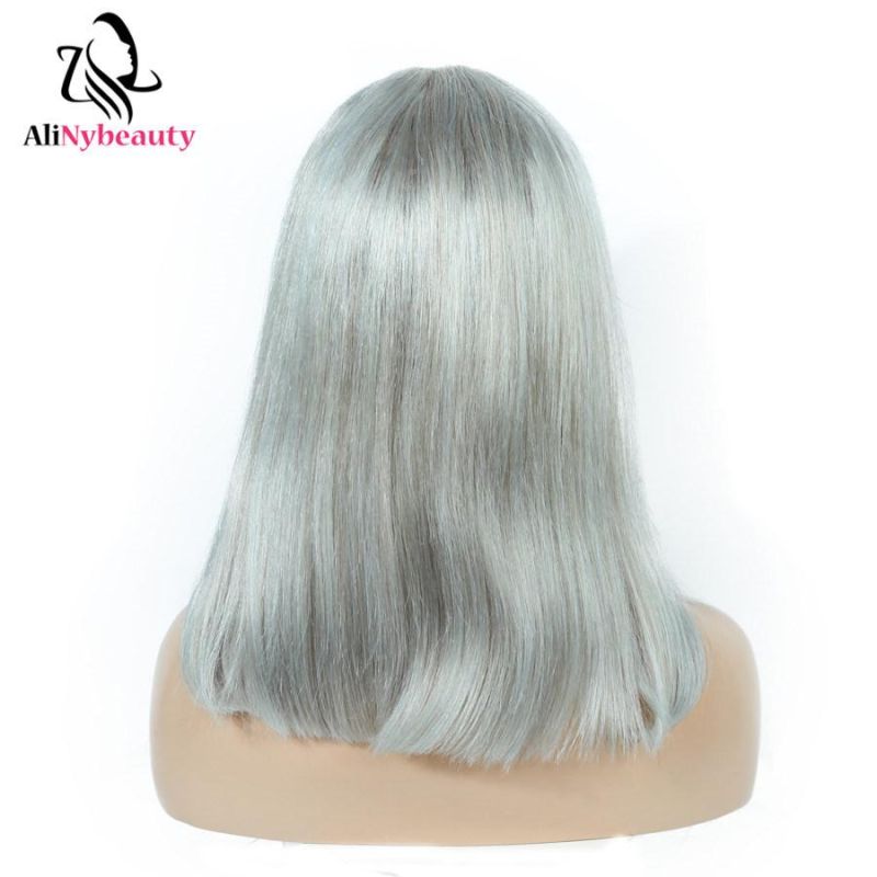 2019 New Product Grey Cheap Short Straight Bob Wig