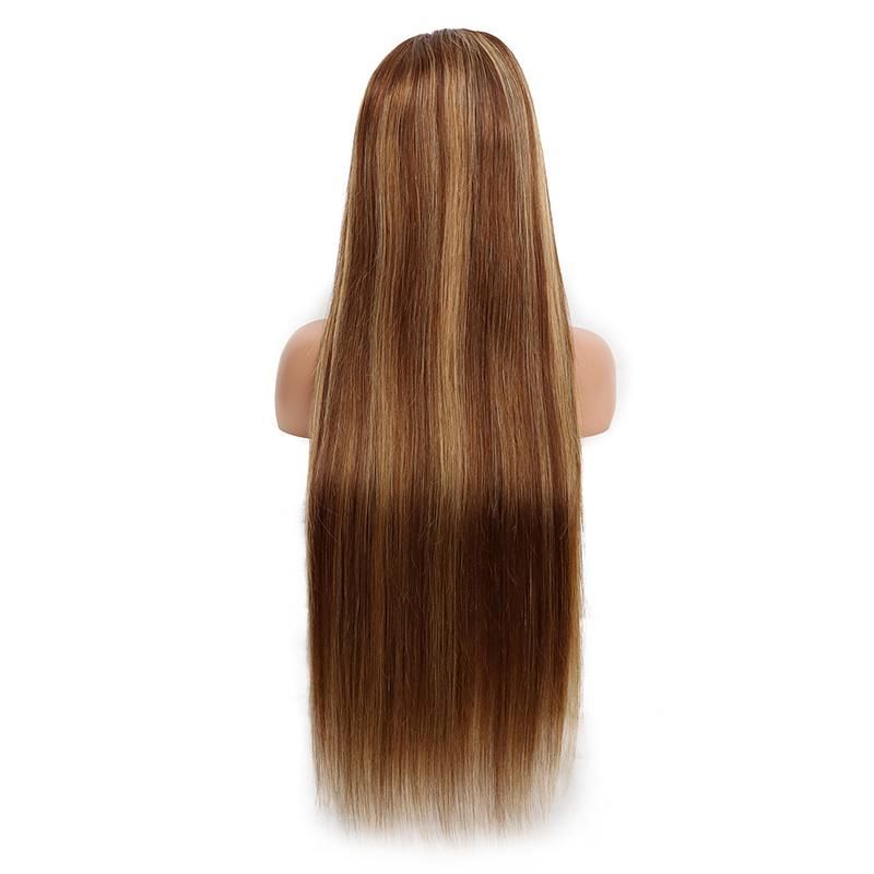 Blonde Transparent Lace Front Wigs 100 Unprocessed Virgin Brazilian Straight
