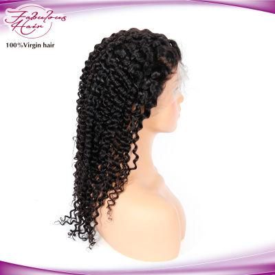 Brazilian 18 Inch Natural Curly Wigs Cheap for Black Women