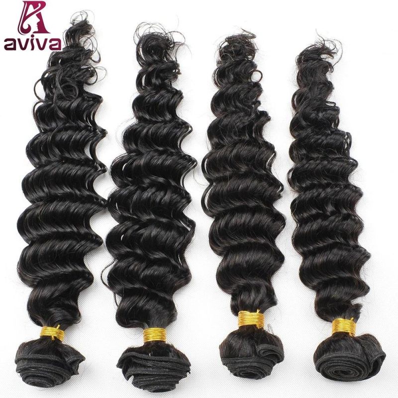 Deep Wave 100% Virgin Brazilian Human Hair Extension