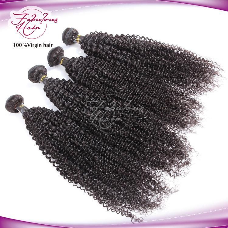 Grade 8A Cambodian Human Remy Virgin Hair Kinky Curly