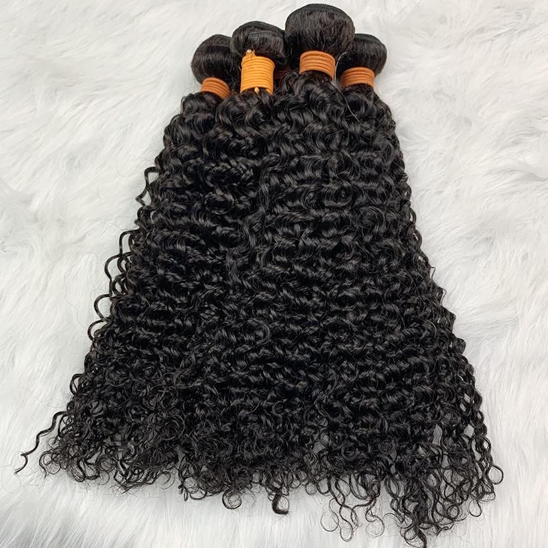 Angelbella European 100% Hair Weft Kinky Curl Remy Hair Weave