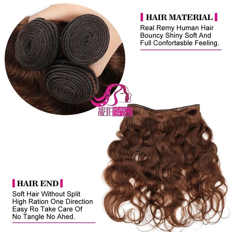 High Quality Brazilian Virgin Cuticle Aligned Human Hair Body Wave