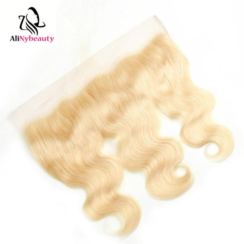 Wholesale Price Brazilian Human Hair Straight 613 Bundles with 13*4 Frontal Lace Closure