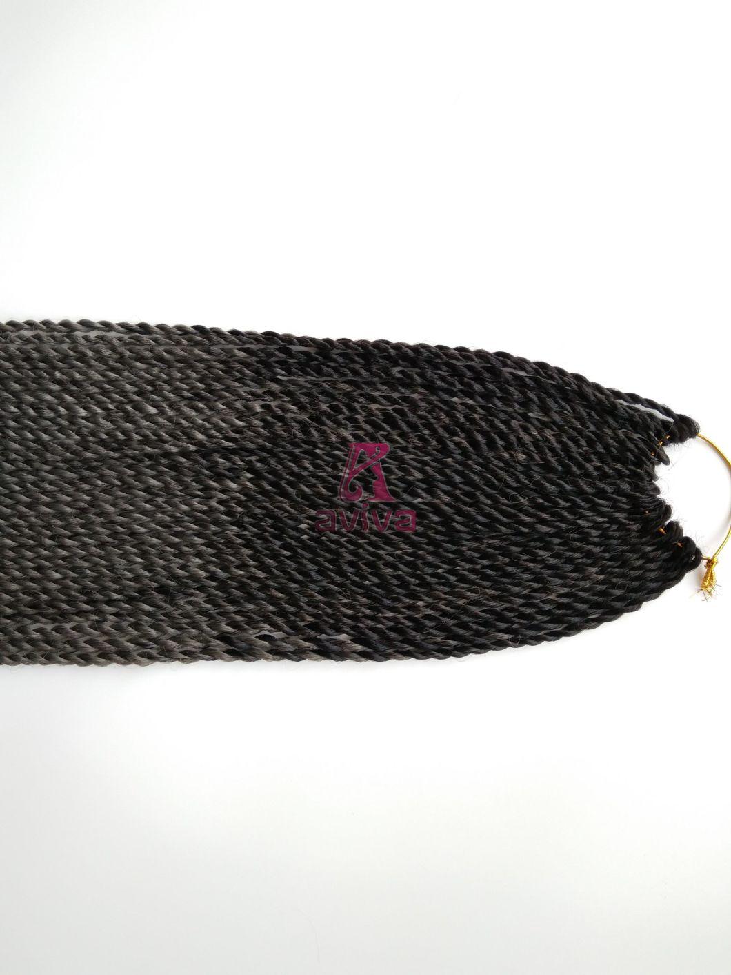 Synthetic Hair Kanekalon Twist Braiding Hair Extensions 24"/30 Strands Crochet Hair Braids