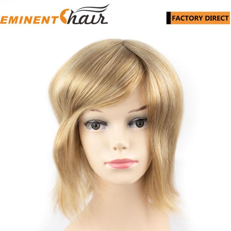 Custom Made Mono Brazilian Hair Women Hair Replacement