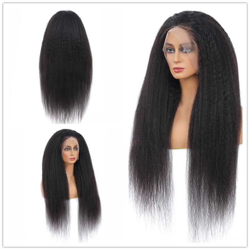Kbeth Human Hair Wig for Tanzania Black Women Birthday Gift Kinky Curly Lace Front Wig Wholesale Cuticle Aligned Unprocessed Peruvian Virgin Apple Girl Wigs
