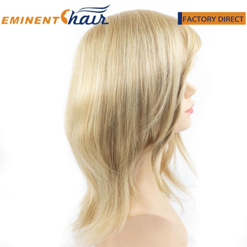 High Quality European Hair French Lace Women′ S Hair Replacement