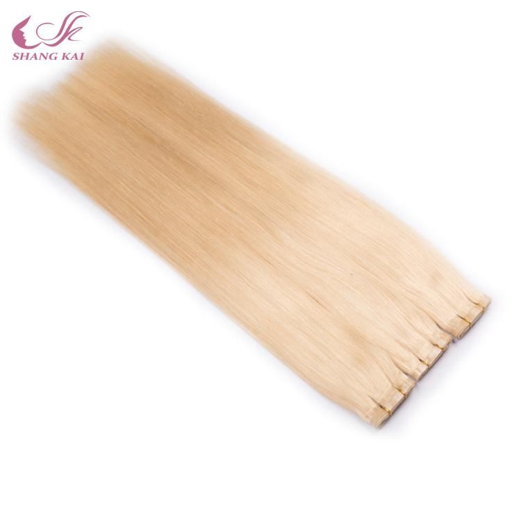 European Hair Skin Weft Machine Tape Hair Extensions