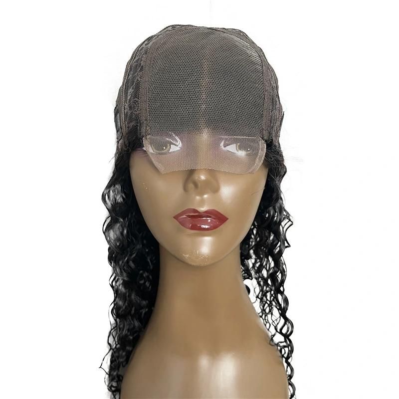 Water Wave Brazilian Human Hair Wigs 4*4 Lace Front Wigs for Black Women