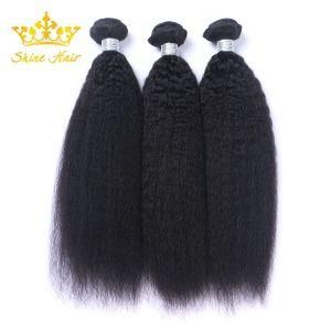 Unprocessed Virgin Human Hair Extension of Hair Bundle with Natural Color