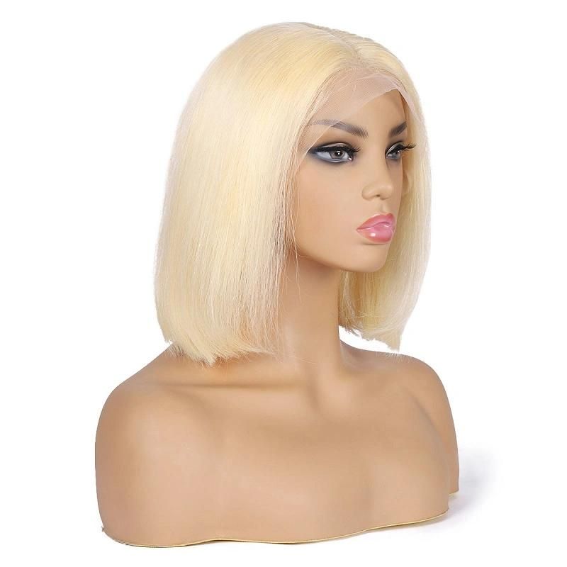 Wholesale 613# Bob Human Hair Wig Kakiifashion Hair Factory