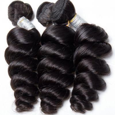 8A 9A 10A Grade 8-26inch Length Loose Wave 100% Virgin Human Hair Weft Bundles