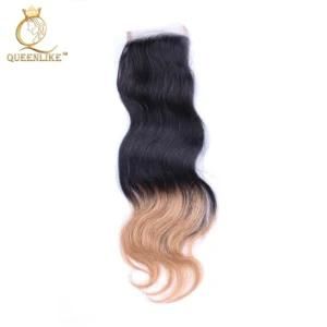 Raw Virgin Human Brazilian Remy Double Drawn Hair Closure