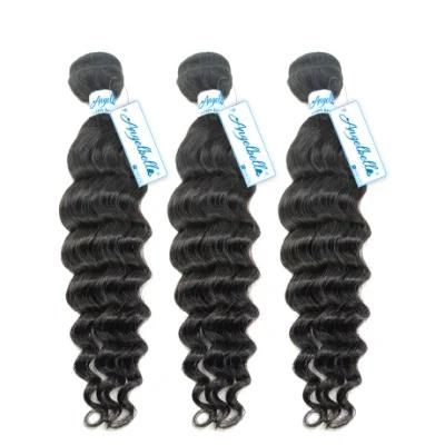 Angelbella Top Grade High Quality Remy Hair Romance Wave 1b# Natural Hair Weft