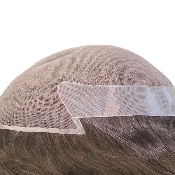 Custom Made French Lace Man Toupee Remy Hair