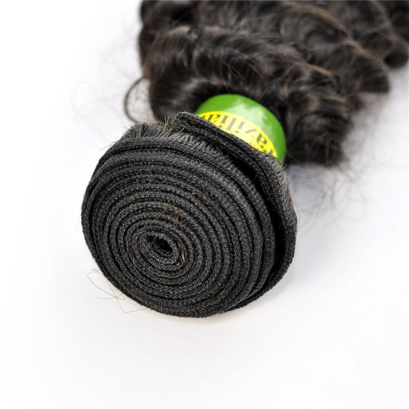 100% Human Natural Brazilian Virgin Hair Extension Kinky Curly Hair Weave Lbh 129