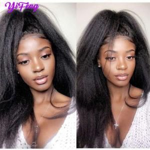 Coarse Straight Kinky Straight Natural Black Clip-in 100% Human Hair