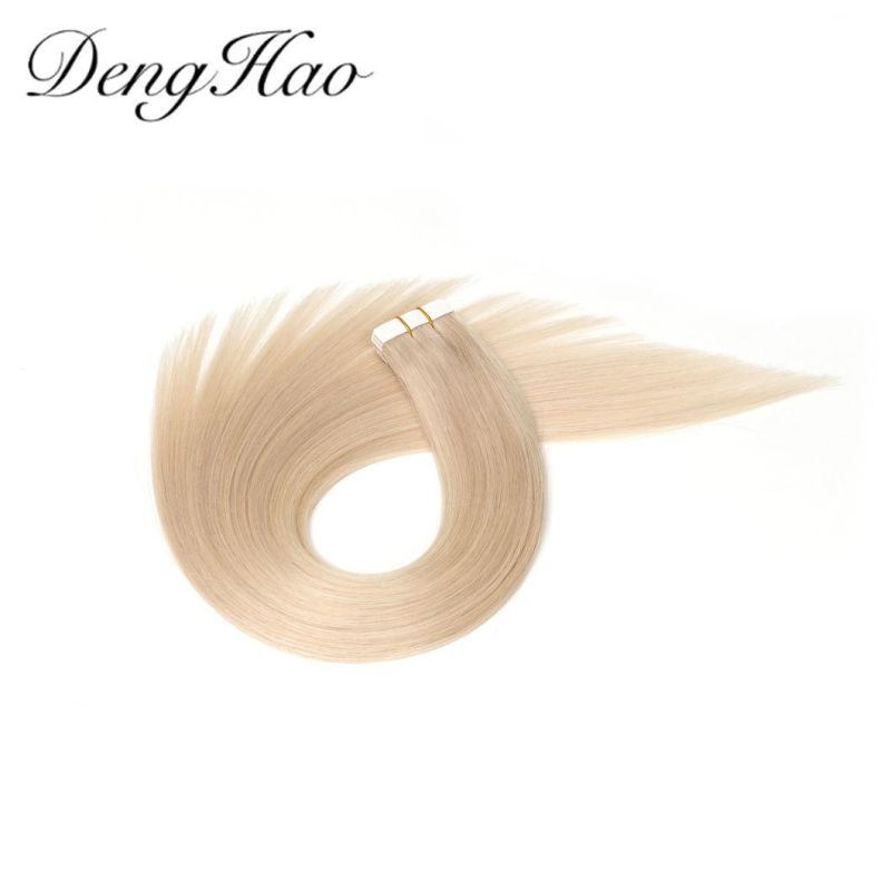 Human Hair Double Drawn Factory Tape Hair Extension