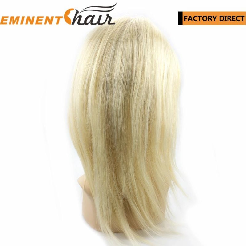 Instant Delivery Blond Remy Hair Stock Lace Wig