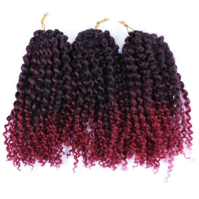 Marlybob Crochet Braiding Afro Kinky Curly Twist Braids Ombre Hair Extension