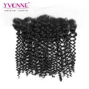 Brazilian Virgin Human Hair 13.5*4 Lace Frontal Malaysian Curly Free Shipping