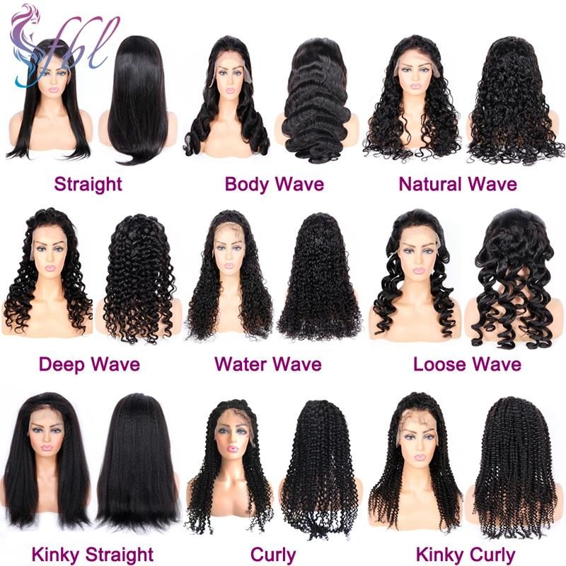 Factory Supply Full Density 13*6, 13*4 Frontal Wig with Transparent/HD Lace Human Hair Wigs Free Shipping