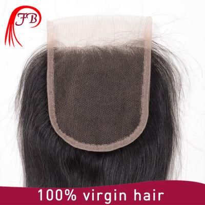 Top Quality Lace 4&times; 4 Straight Human Hair
