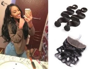 8A Malaysian Body Wave 100% Virgin Hair Weft Natural Black Wholesale