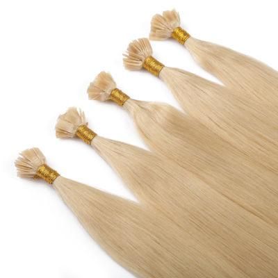 Double Drawn Remy Flat Tip Human Hair Extensions 24&quot; 1.0g/S Straight Capsules Keratin Pre Bonded Real Fusion Hair
