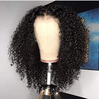 Kbeth Short Wigs Afro Curl Human Hair Wigs Non-Remy 4 Colors Brazilian Hair Wigs for Black Women Wholesale