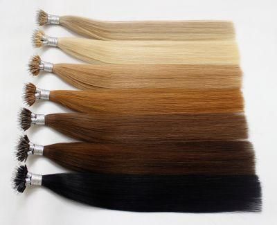 Nano Ring Extensions Brazilian Straight Human Hair Bundles Back Brown Blond Color Remy Human Hair Extensions