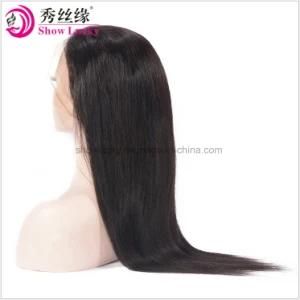 Brazilian Straight Pre Plucked 360 Lace Frontal Wig 150 Density Swiss Lace Wig Remy Human Hair Wigs for Black Women