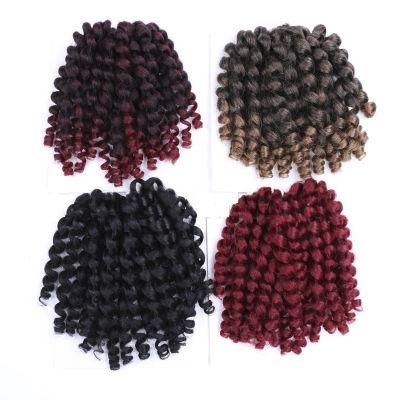 High Level Synthetic Material Crochet Curly Hair