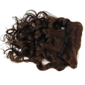 Indian Loose Wave Dark Brown Clip-in 100% Human Hair