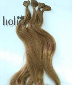 100% Human Hair Double Drawn Brown Tape Human Hair Extension