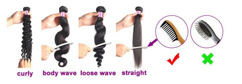 Brazilian Body Wave Clip in Human Hair Extensions 8 PCS/Set Natural Color Clip Ins Remy Hair 24 Inches 120gram