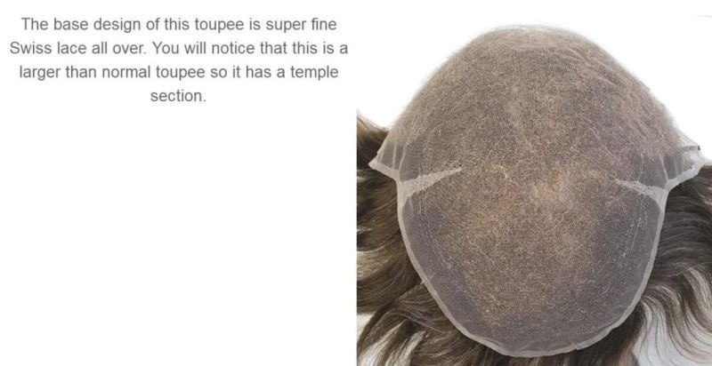 Best Quality Swiss Lace Toupee