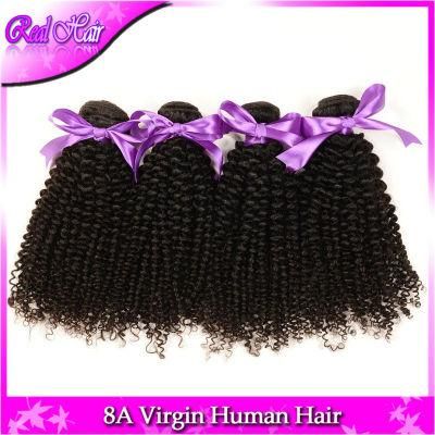 Unprocessed 7A Aliexpress Hair 4PCS Mongolian Afro Curly Human Hair Weaves Tight Virgin Kinky Curl Extensions 8&quot;-32&quot; Natural Color
