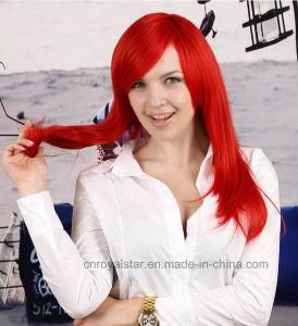 Top Quality Oblique Bangs Straight Hair Cos Anime Wigs