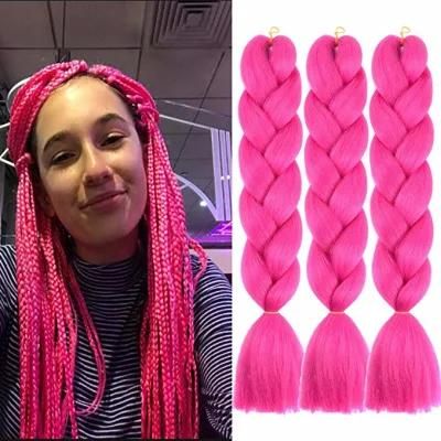 Wendyhair Wholesale Price 24 Inch 110g Crochet Brading Synthetic Hair