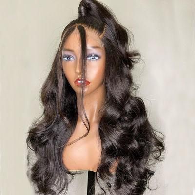 10A Grade 13X6 Transparent Frontal Wig Body Wave Human Hair Wig 200 Density Lace Wig