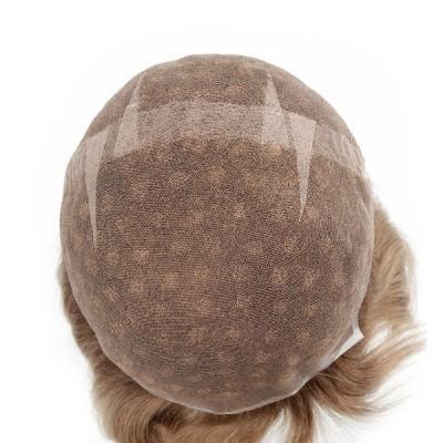 1601lw0007 French Lace with Clear Poly Back Sides Hair Replacement for Women