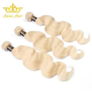 Body Wave 100% Human Hair Brazilian/Peruvian/Malaysian/Indian/European Hair in Blonde #613 Color