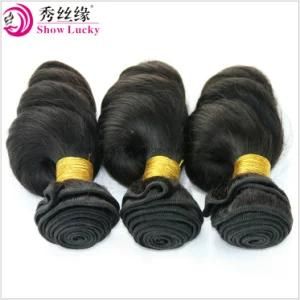 Hot Selling Promotion Indian Virgin Hair Loose Wave Wavy Long Length Remy Dyeable Human Hair Extensions