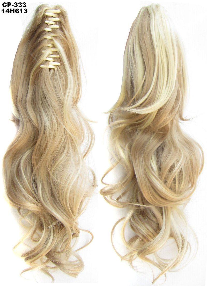 Body Wavy Synthetic Clip in Hairpiece Ponytail Extension