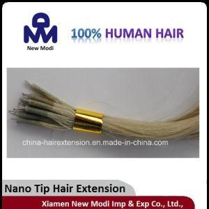 Brazilian Human Hair Nano Tip Lady Hair Extension